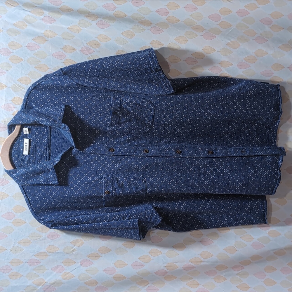 ROWM Button Up Polo XL